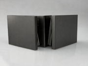 90 Degree Glass to Glass - Gun Black Dumb Oil